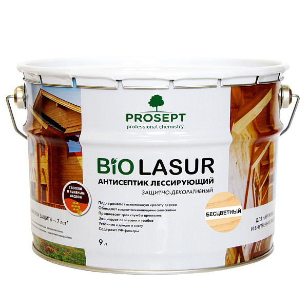 PROSEPT BIO LASUR лессирующий состав, 9л