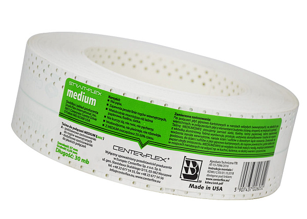 STRAIT-FLEX medium "американка", 57мм х 0,54мм х 30м (зеленая)