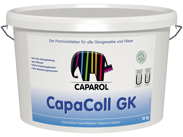 CAPAROL CAPACOLL GK Клей д/стеклообоев 16 кг.