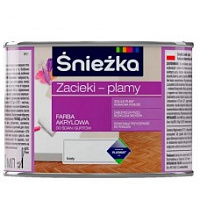 SNIEZKA Краска Подтеки и пятна бел 0,4л. PL