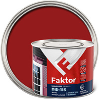 Faktor эмаль ПФ-115 все цвета 1,9кг