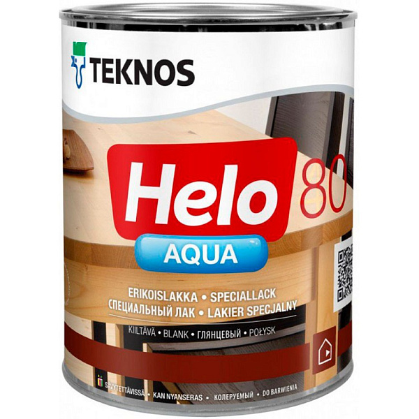 TEKNOS HELO AQUA 80 Glossy 0,9 л.
