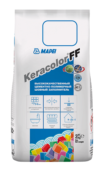 KERACOLOR FF все цвета фуга 2 кг
