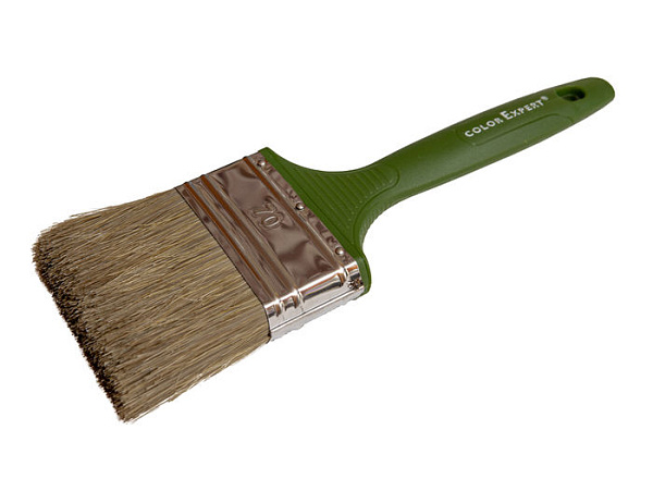 CE Кисть-З флейц. 70мм, толщ.16, зелен.пласт.ручка