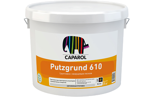 CAPAROL Putzgrund 610 РБ грунт под штукатурки 25 кг.