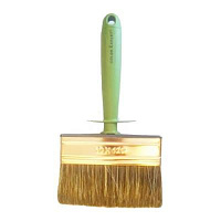 CE Макловица 3х12см, смеш.щетина, пласт.основа и ручка зелен.