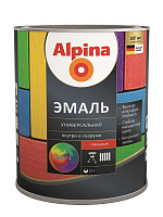 Эмаль алкид. ALPINA глянц База 1 - 2,5л (РБ)