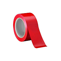 Лента ПВХ красная, ПРОФ  48мм*66м, MOTIVE