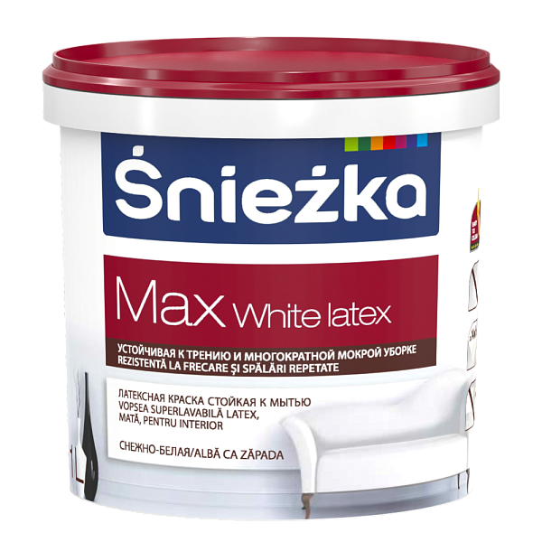SNIEZKA MAX White Latex 1 л.