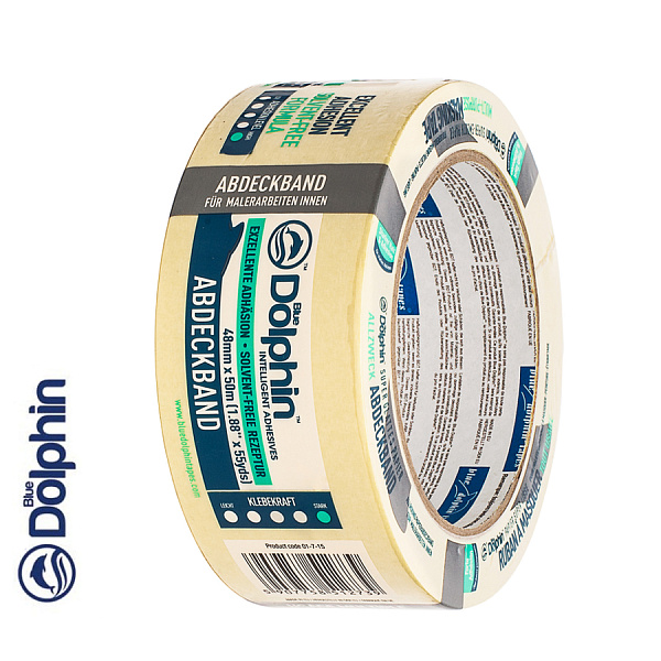 Blue Dolphin YELLOW Малярная лента / MT- 6273 (Y) 48MM X 50M ST627