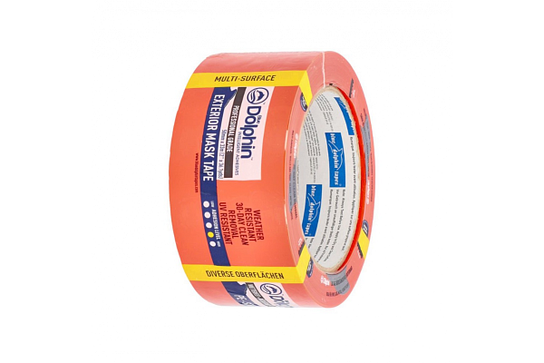 Blue Dolphin ПВХ оранжевая  Малярная лента/ MT-PE  50MM X 33M