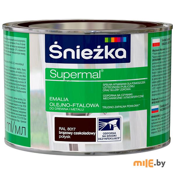 SNIEZKA SUPERMAL Коричневый шоколад 0,4 л