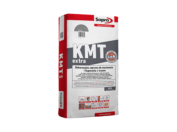 SOPRO KMT EXTRA 289 Раствор кладочный алибастровый белый 25 кг.
