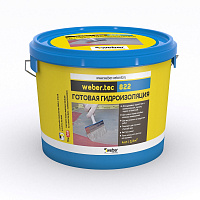 WEBER полимерная гидроизоляция 4кг