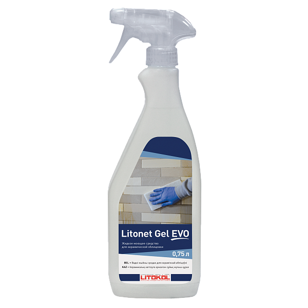 LITOKOL LITONET GEL 0,75л Средство для очистки эпоксидной фуги