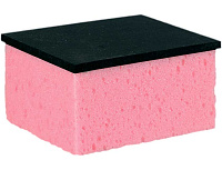 MOTIVE Губка с резиной для фугования и смывки швов 14*11*7см