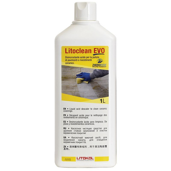 LITOKOL LITOCLEAN 1л кислотный очиститель