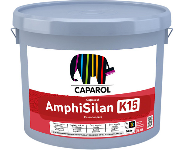 CAPAROL AmphiSilan-Fassadenputz K10/15/20 штукатурка силикон 25 кг
