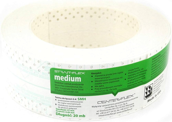 STRAIT-FLEX medium "американка", 57мм х 0,54мм х 20м (зеленаяя)