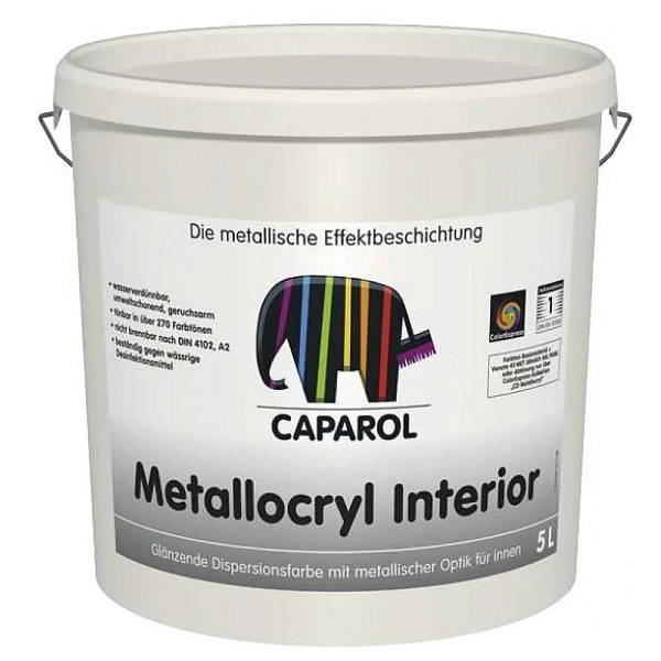 CAPAROL Metallocryl Interior 5 л.