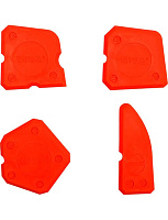 MOTIVE Шпатель для силикона (набор 4шт)