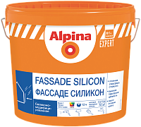 ALPINA EXPERT Fasade Silicon база3, прозрачная 9,4л/13,4кг