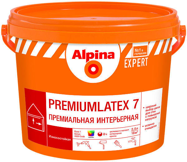 ALPINA EXPERT Premiumlatex 7 Base 3 2,35 л
