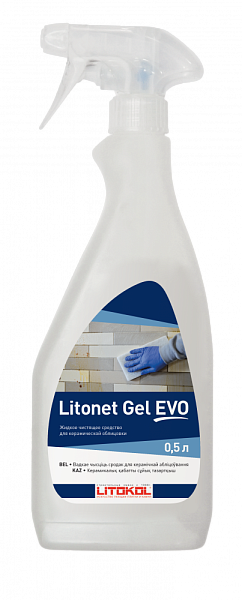 LITOKOL LITONET GEL 0,5л Средство для очистки эпоксидной фуги