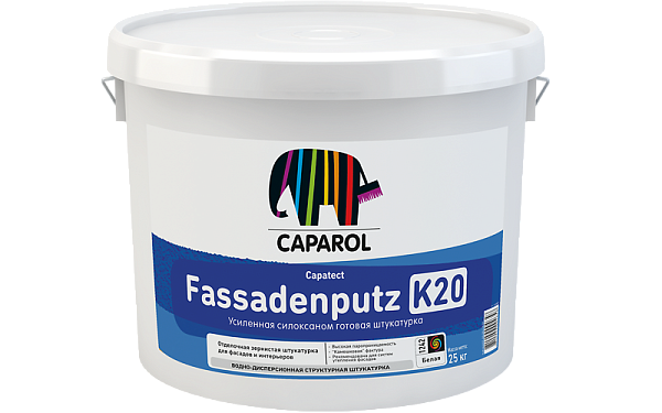 CAPAROL CP-Fassadenputz K15/20 штукатурка 25 кг