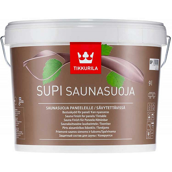 Tikkurila  Saunasuoja  средство для сауны 9л