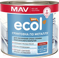 Грунтовка ECOL ГФ-021 универсальная все цвета 2,3кг
