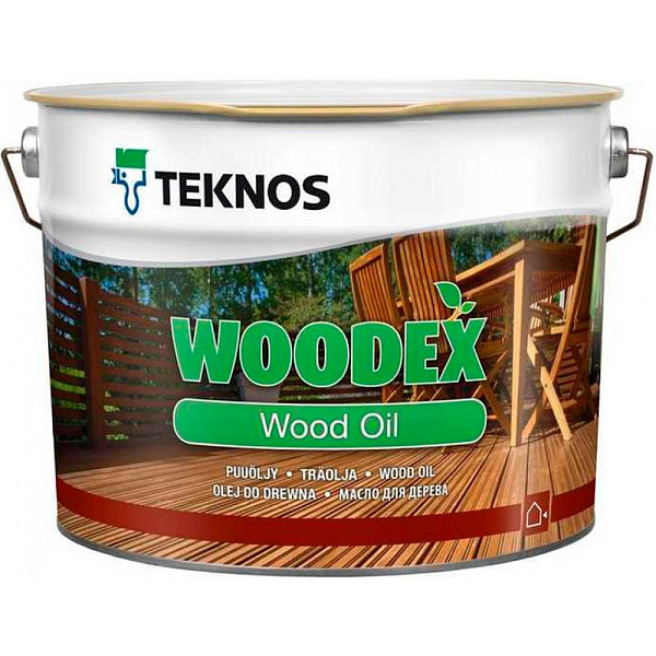 TEKNOS WOODEX Wood oil Puuoljy Масло для дерева 9 л