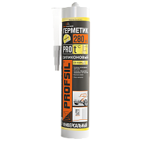 PROFSIL Санитарный силикон универсальный белый 280 мл