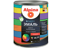 Alpina Аква эмаль База 3 глянцевая 0,85л/0,89кг