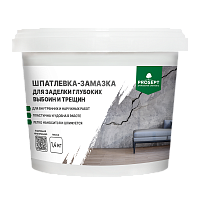 PROSEPT шпатлевка-замазка для заделки выбоин и трещин, 1,4кгг