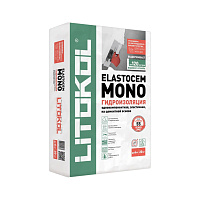 LITOkOL ELASTOCEM MONO эластичная гидроизоляция 20кг