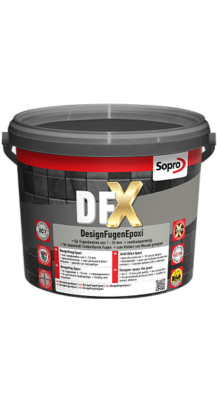 SOPRO DFX фуга эпоксидная 3кг (18,59,99)